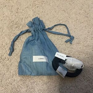 Vera Bradley Iconic Lanyard in Denim Navy - NWT